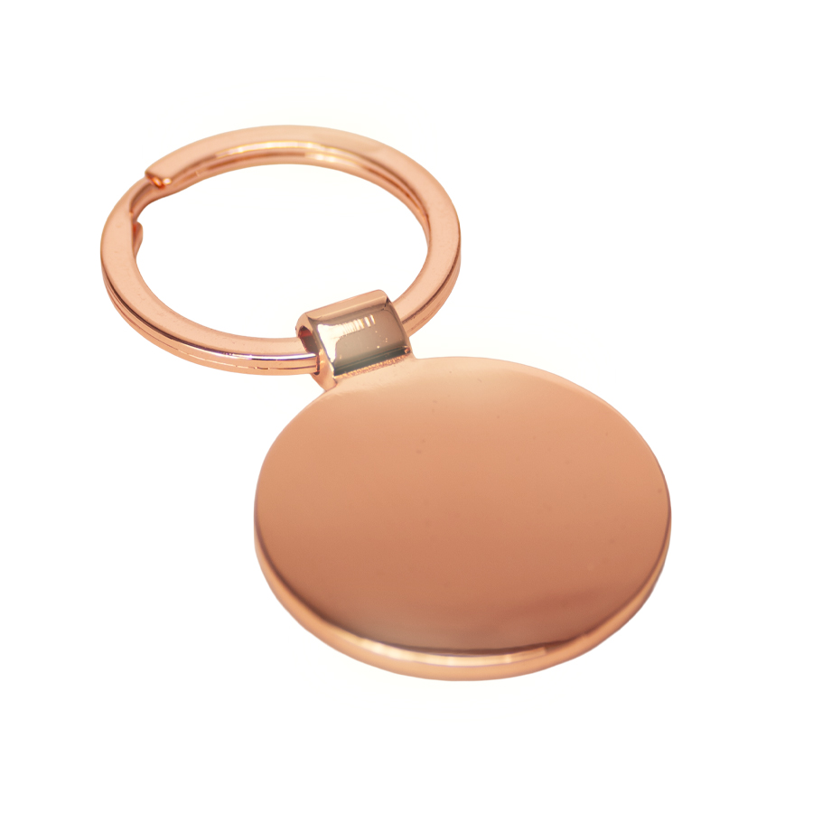 Llavero redondo encobrizado «COPPER» - Imagen 2