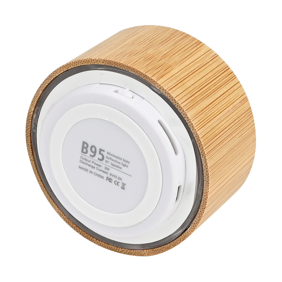 Parlante Altavoz Bluetooth de Bamboo «FLOW» - Imagen 4