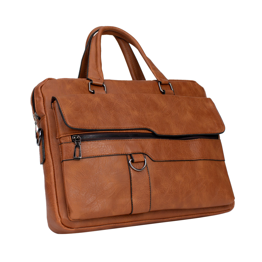 Maletín ejecutivo porta-notebook de Eco-cuero «BRONSON» 6.5L - Imagen 5