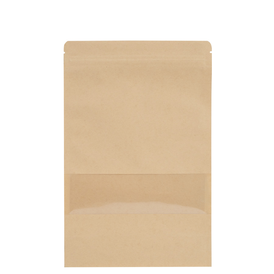 Bolsa doypack 1500ml de papel kraft, para Alimentos - Imagen 2
