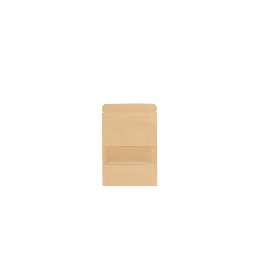 Bolsa doypack 80ml de papel kraft, para Alimentos - Imagen 2