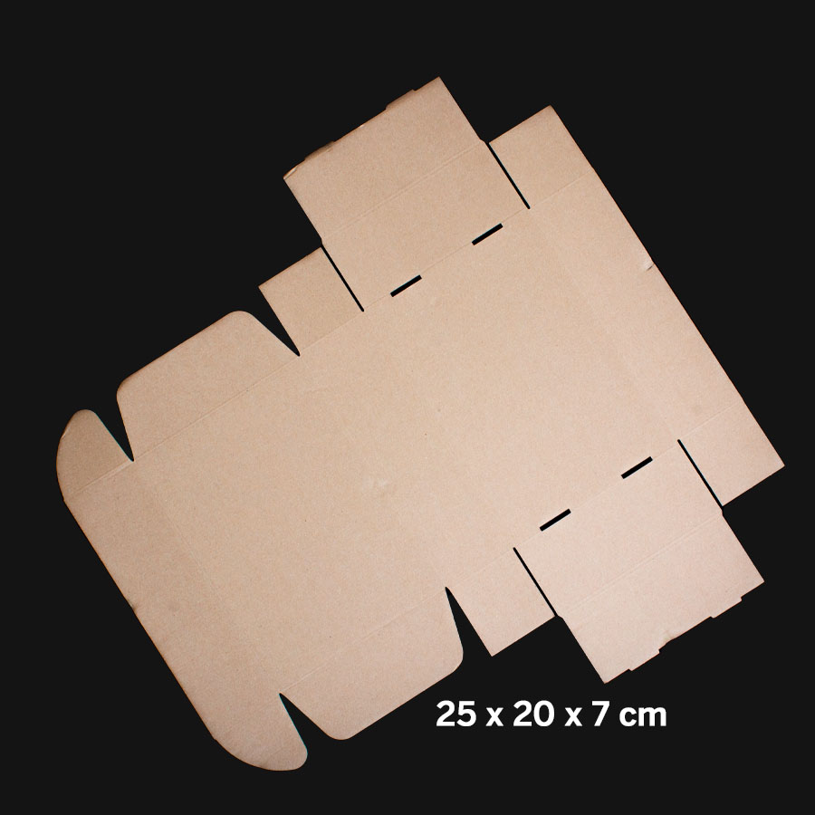 Caja autoarmable 25x20x7 cm - Imagen 3