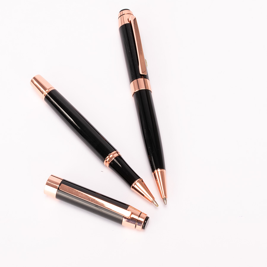 Set de Escritura «THORTON» negro con detalles encobrizados. - Imagen 8
