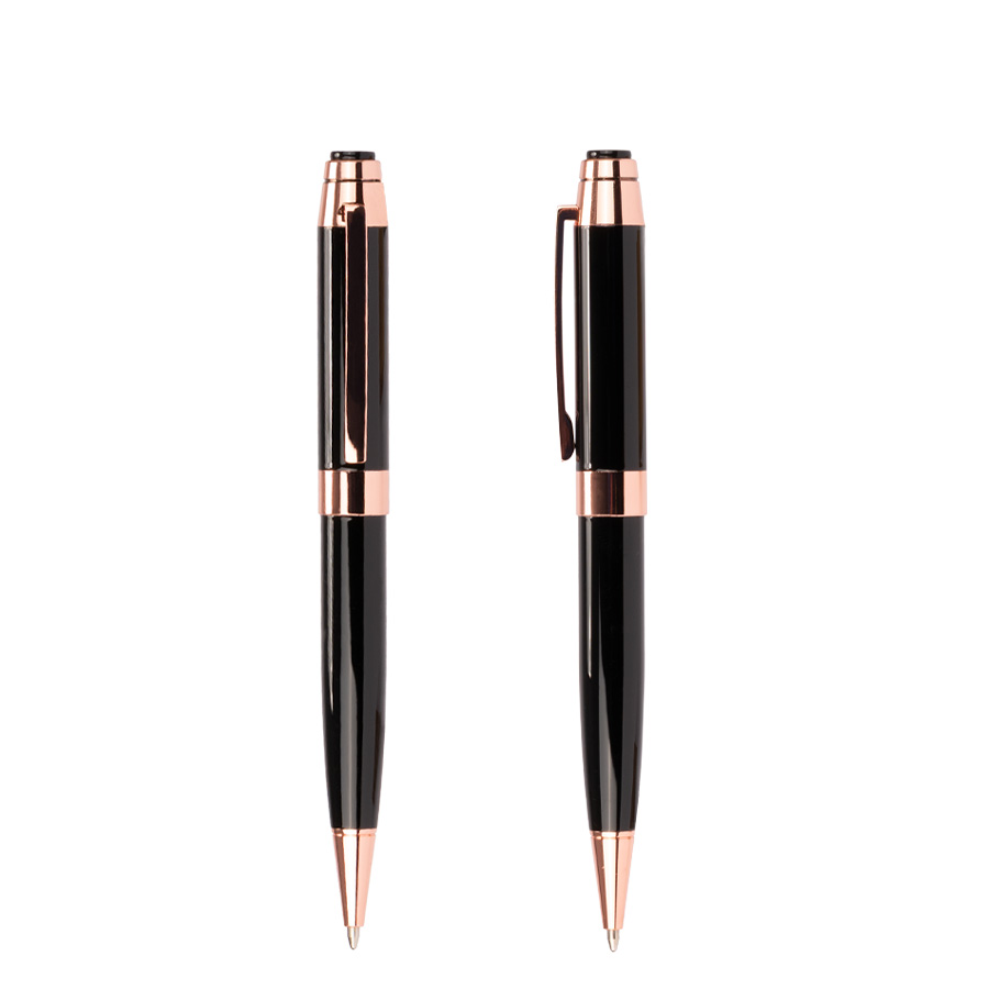 Set de Escritura «THORTON» negro con detalles encobrizados. - Imagen 2