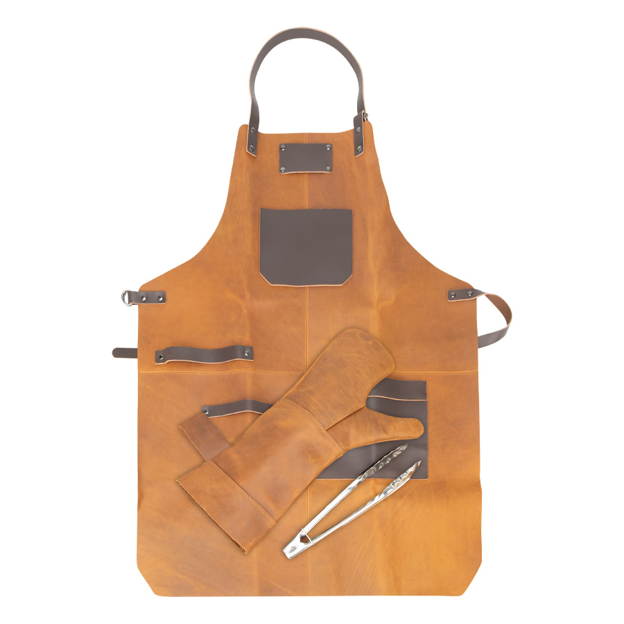 Set Asador de Cuero de Búfalo - Imagen 5