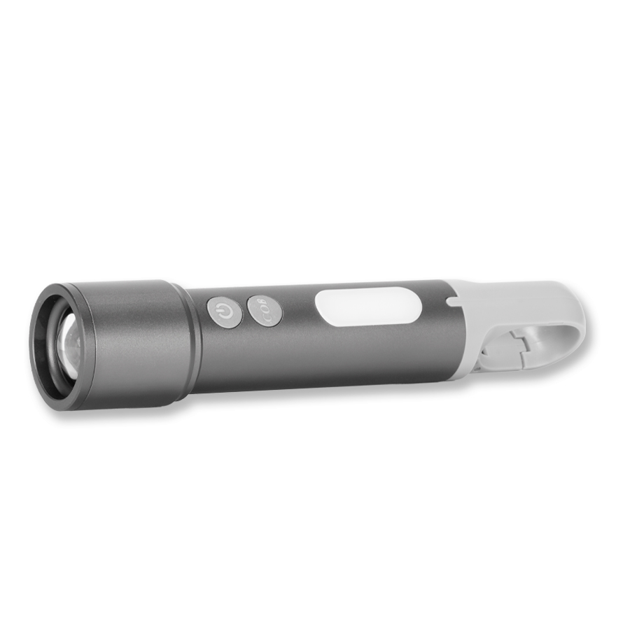 USB Linterna Táctica y lámpara recargable «HOOK» 15-en-1 - Imagen 5