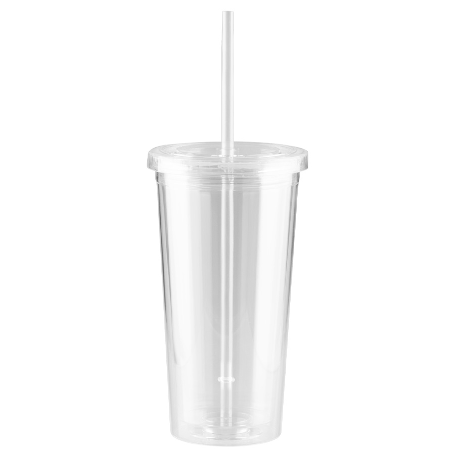 Vaso plástico doble pared aislante 600cc - Imagen 4