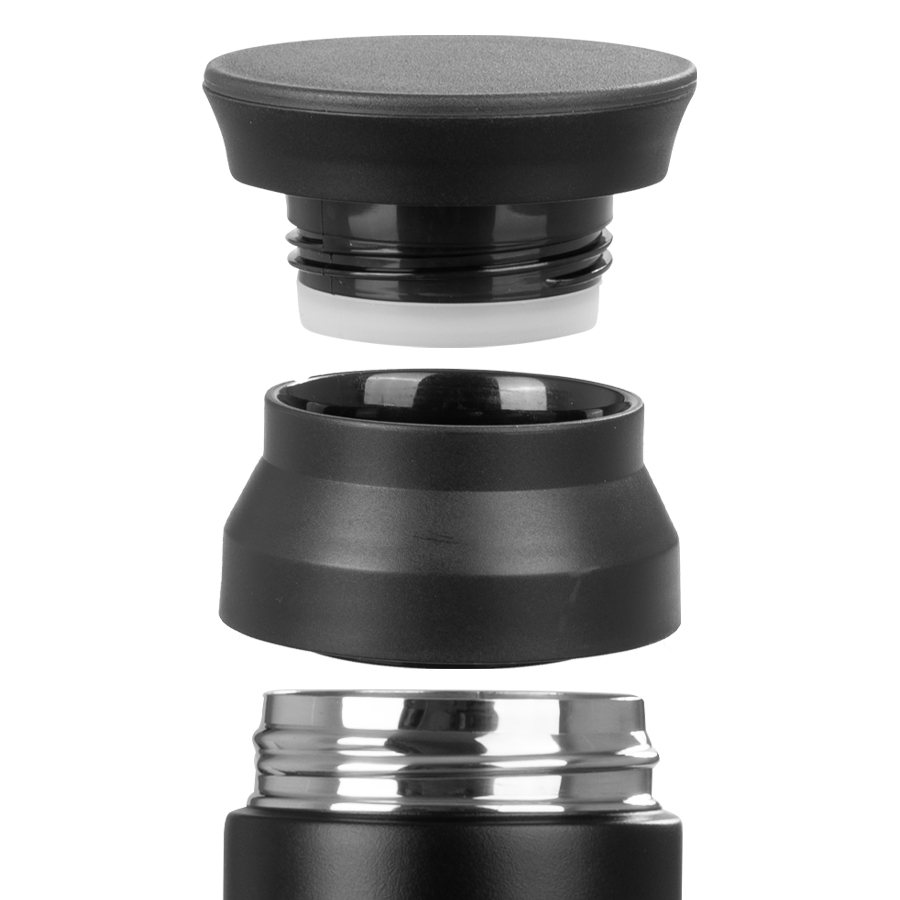 Termo doble pared de acero, con termómetro digital «SMART LID», 480cc - Imagen 6