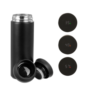 Termo doble pared de acero, con termómetro digital «SMART LID», 480cc
