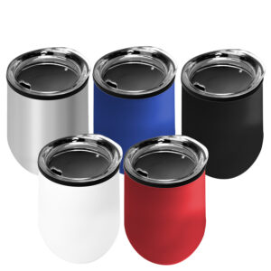 Mug metálico/plástico «SYNNA» 350cc