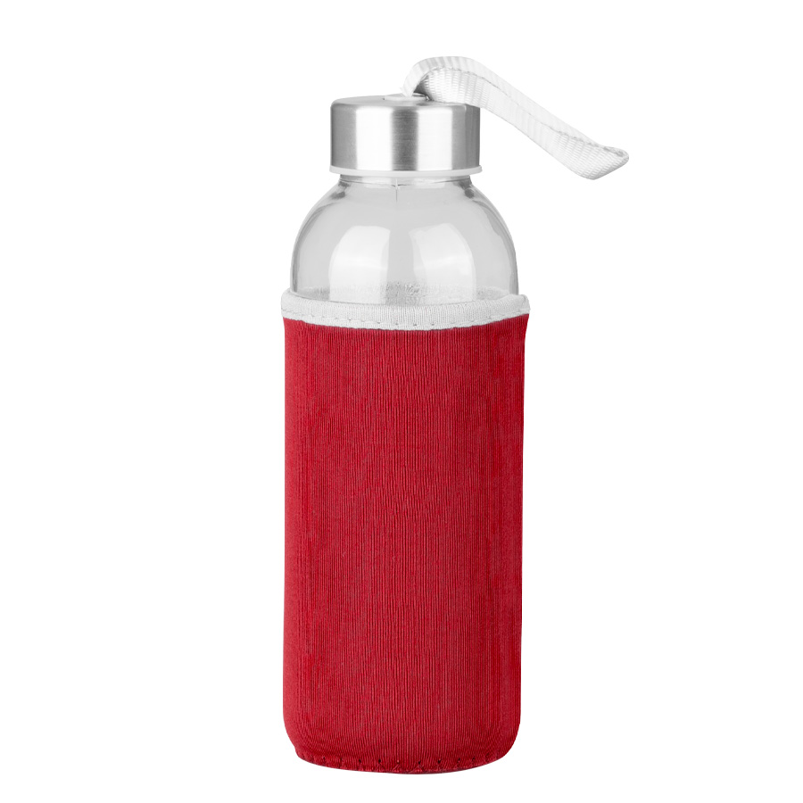 Botella de Vidrio Silica con funda de Neopreno 440cc - Imagen 4