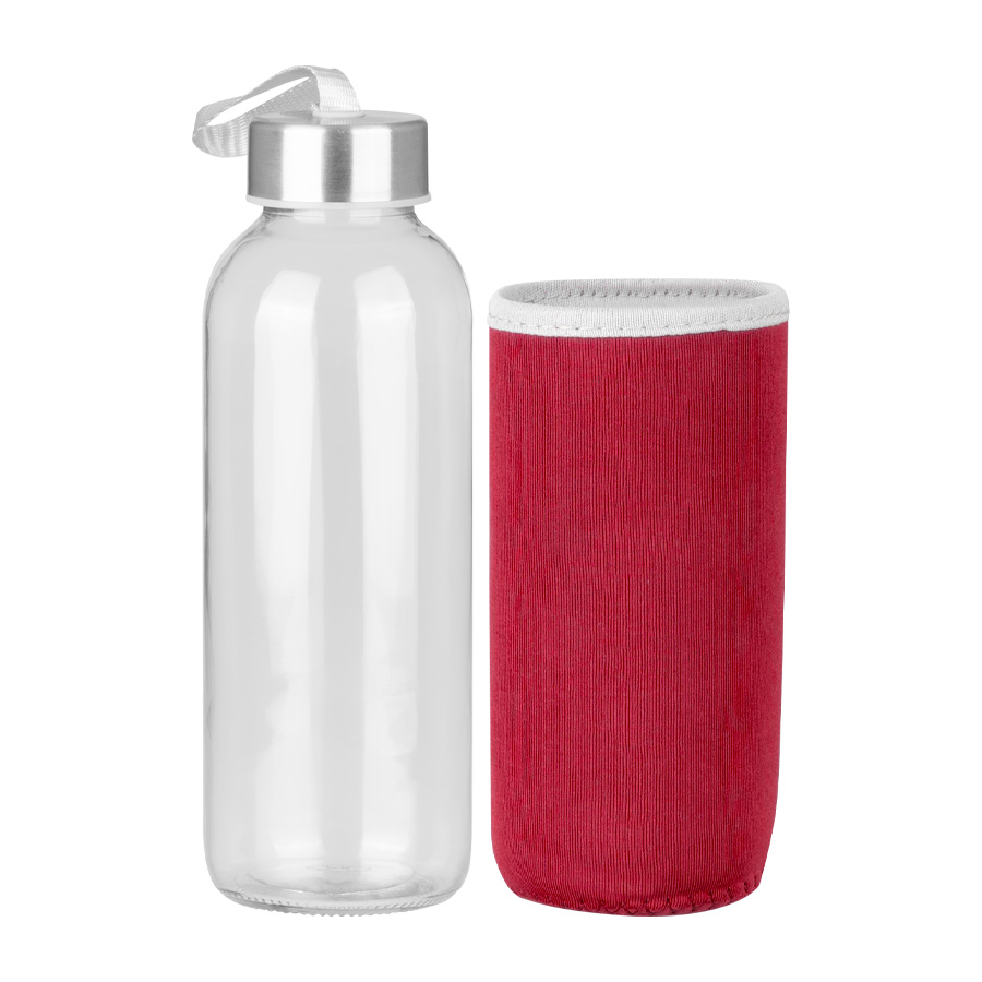 Botella de Vidrio Silica con funda de Neopreno 440cc - Imagen 5