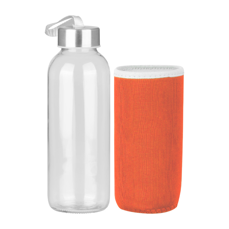 Botella de Vidrio Silica con funda de Neopreno 440cc - Imagen 7
