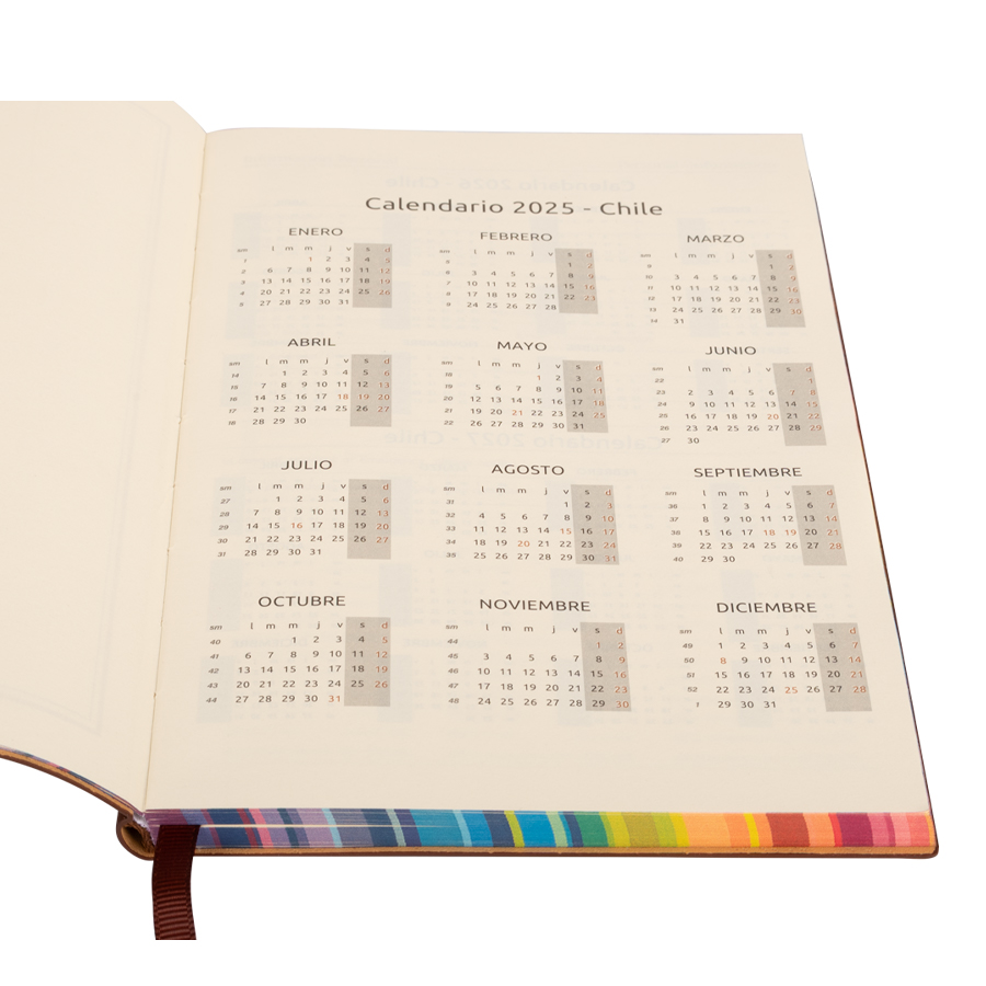 Agenda – Memo – Calendario «THOMSON» de Eco-Cuero - Imagen 6
