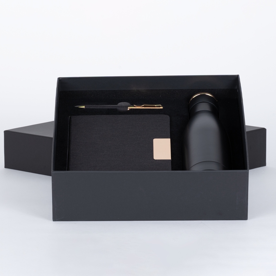 Set de Regalo «EPIC» negro con detalles dorados. - Imagen 2