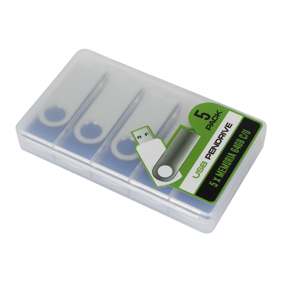 Set 5 USB Pendrive 64GB - Imagen 5