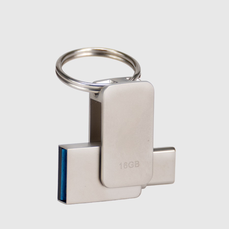 USB 3.0 Mini-Pendrive «Giro» de Acero inoxidable 16GB - Imagen 2