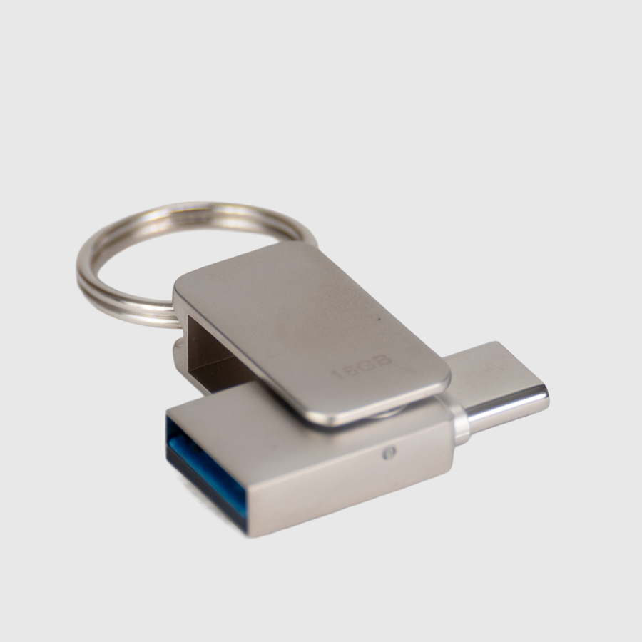 USB 3.0 Mini-Pendrive «Giro» de Acero inoxidable 16GB - Imagen 7