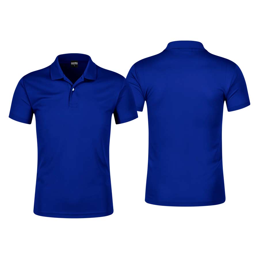 Polera Poliéster Hombre con Cuello - Imagen 3