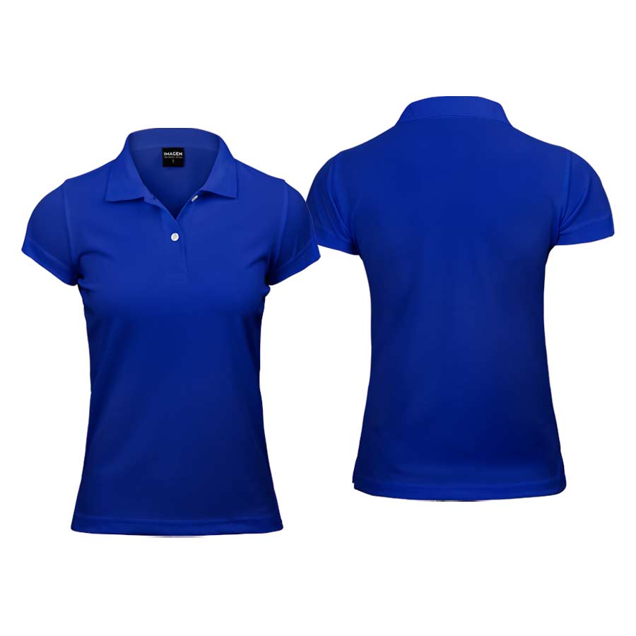 Polera Poliéster Mujer con Cuello - Imagen 3