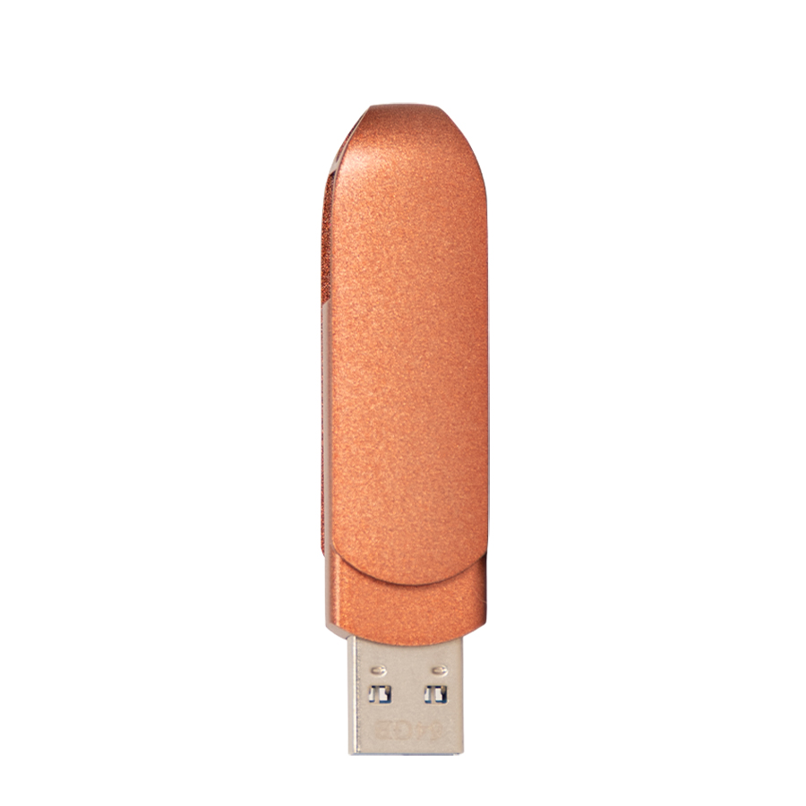 Pendrive giro encobrizado OTG USB 3.0 / Type C, 64GB - Imagen 5